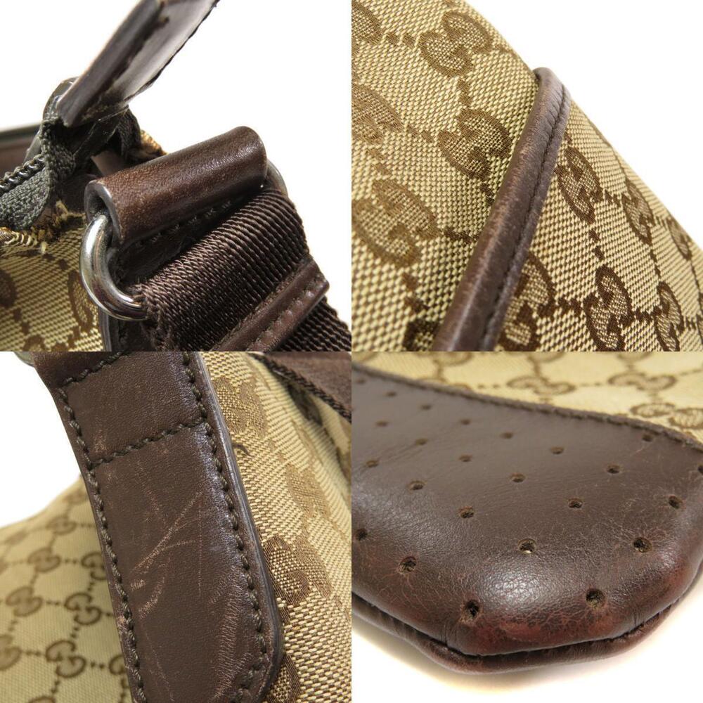 Gucci shoulder bag GG Canvas Crossbody Brown - Picture 9 of 11